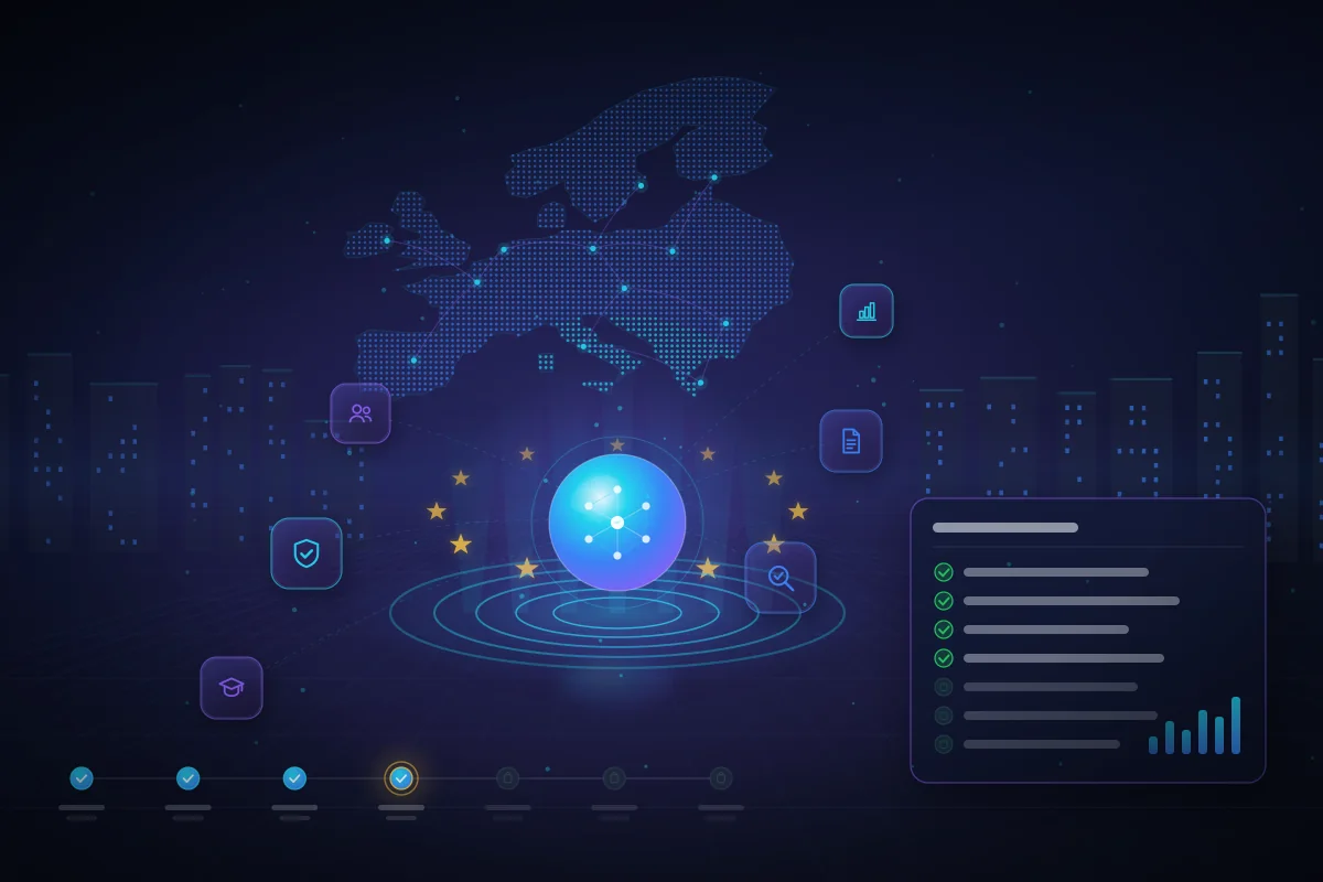 Portada del artículo: AI Act: qué cambia de verdad para las empresas en 2026